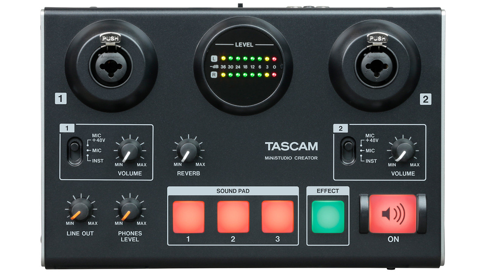 Tascam MiNiSTUDIO CREATOR US-42 Usb Interface